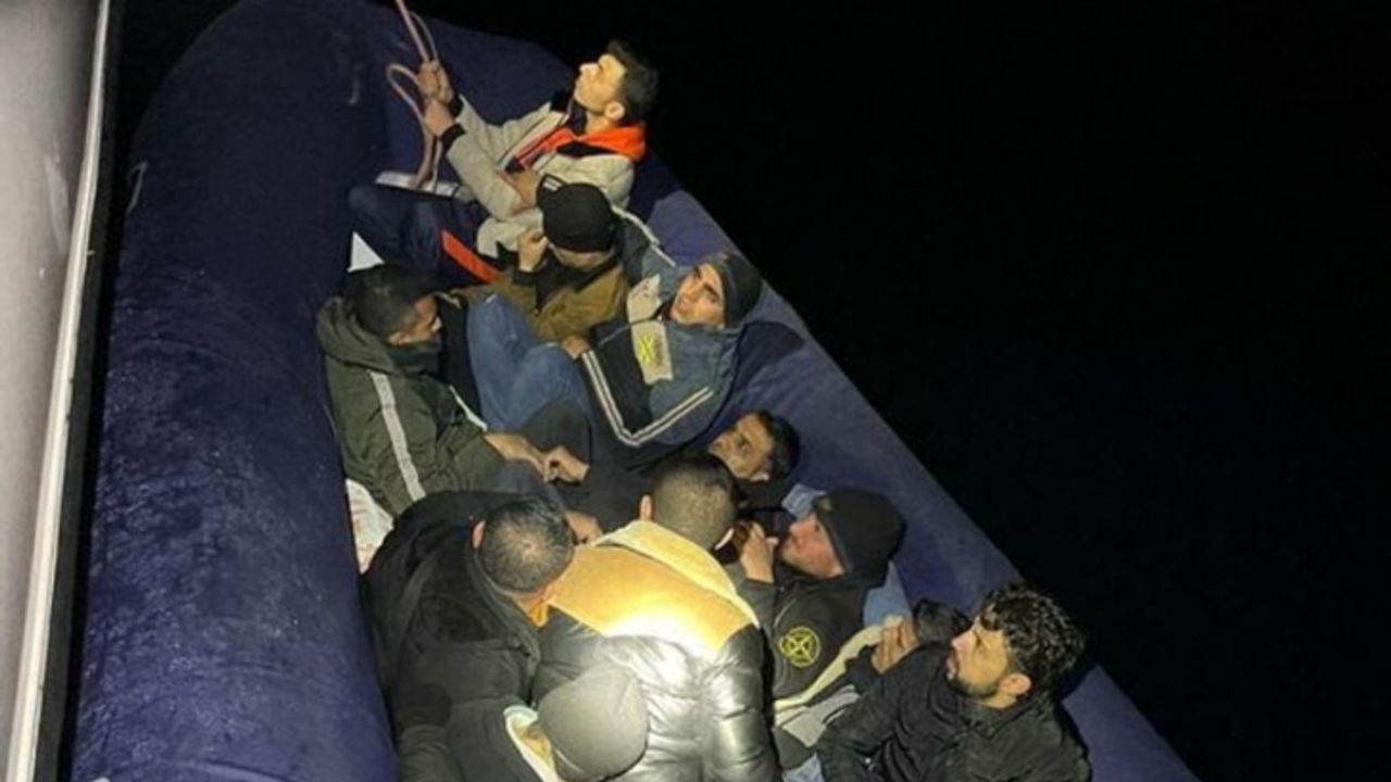 Bodrum açıklarında 40 kaçak göçmen yakalandı!