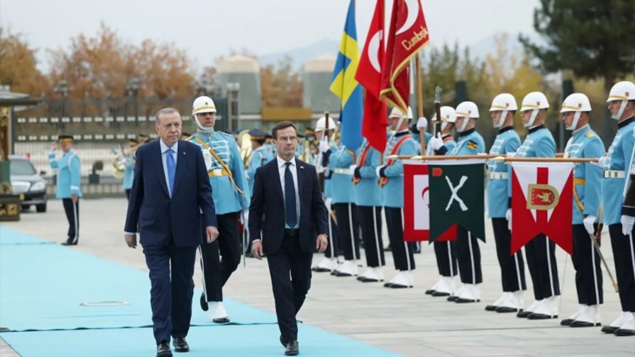 Erdoğan, İsveç Başbakanı Ulf Kristersson ile görüştü
