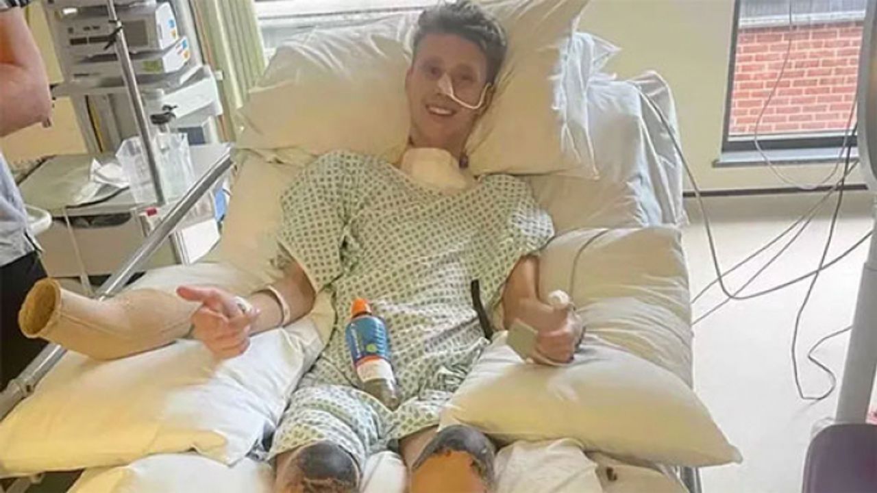 Grip diye hastaneye gitti, iki bacağını kaybetti!