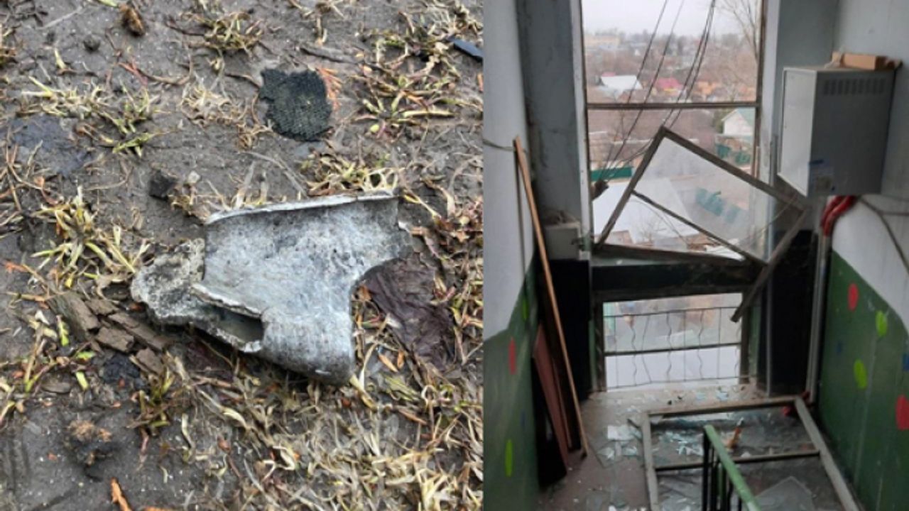 Rusya’da Ukrayna'ya ait İHA düştü, patlama meydana geldi!