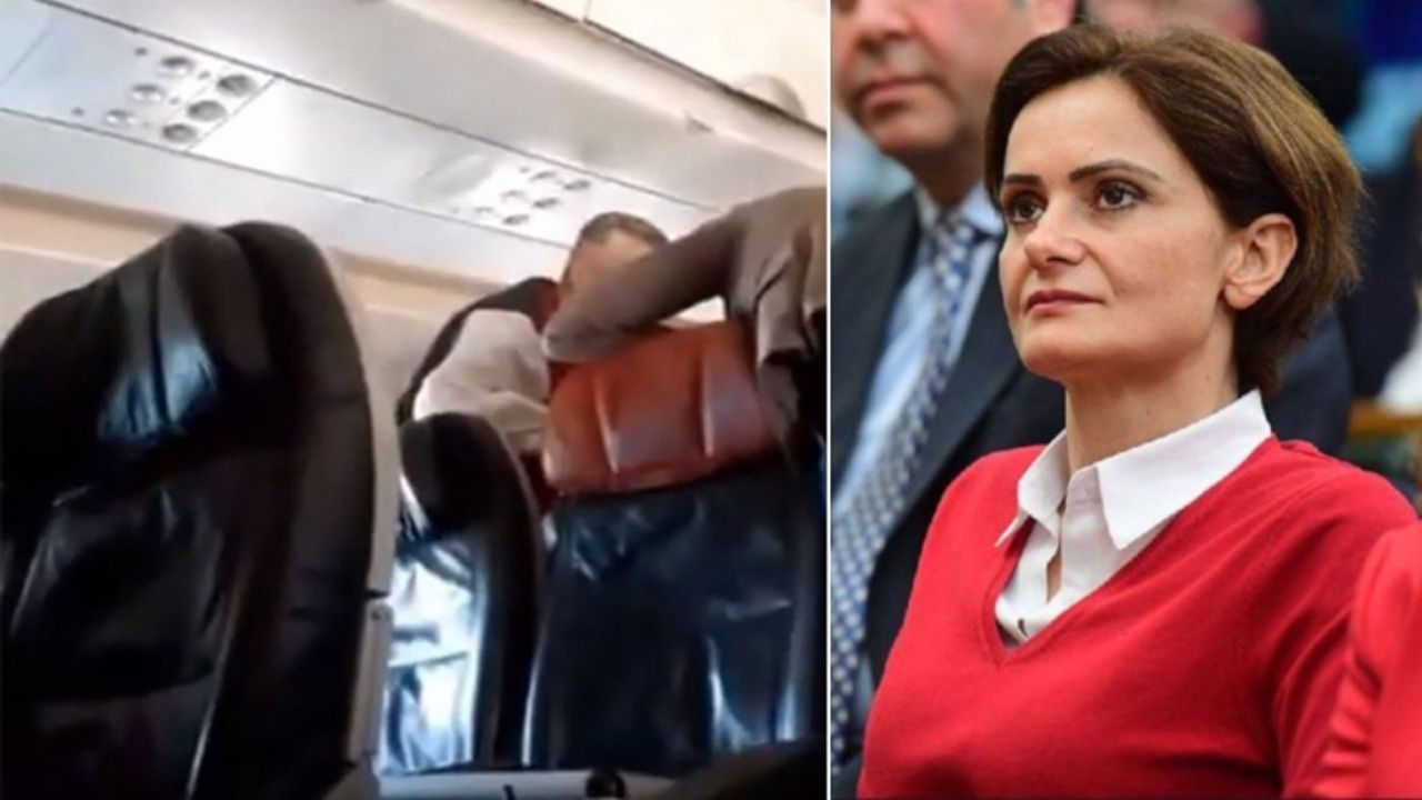Uçakta fenalaşan yolcuya Canan Kaftancıoğlu müdahale etti