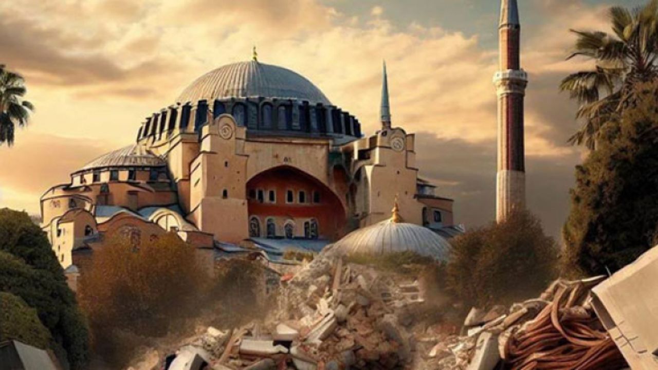 Yapay zeka İstanbul depremini çizdi. Manzara dehşet verici!