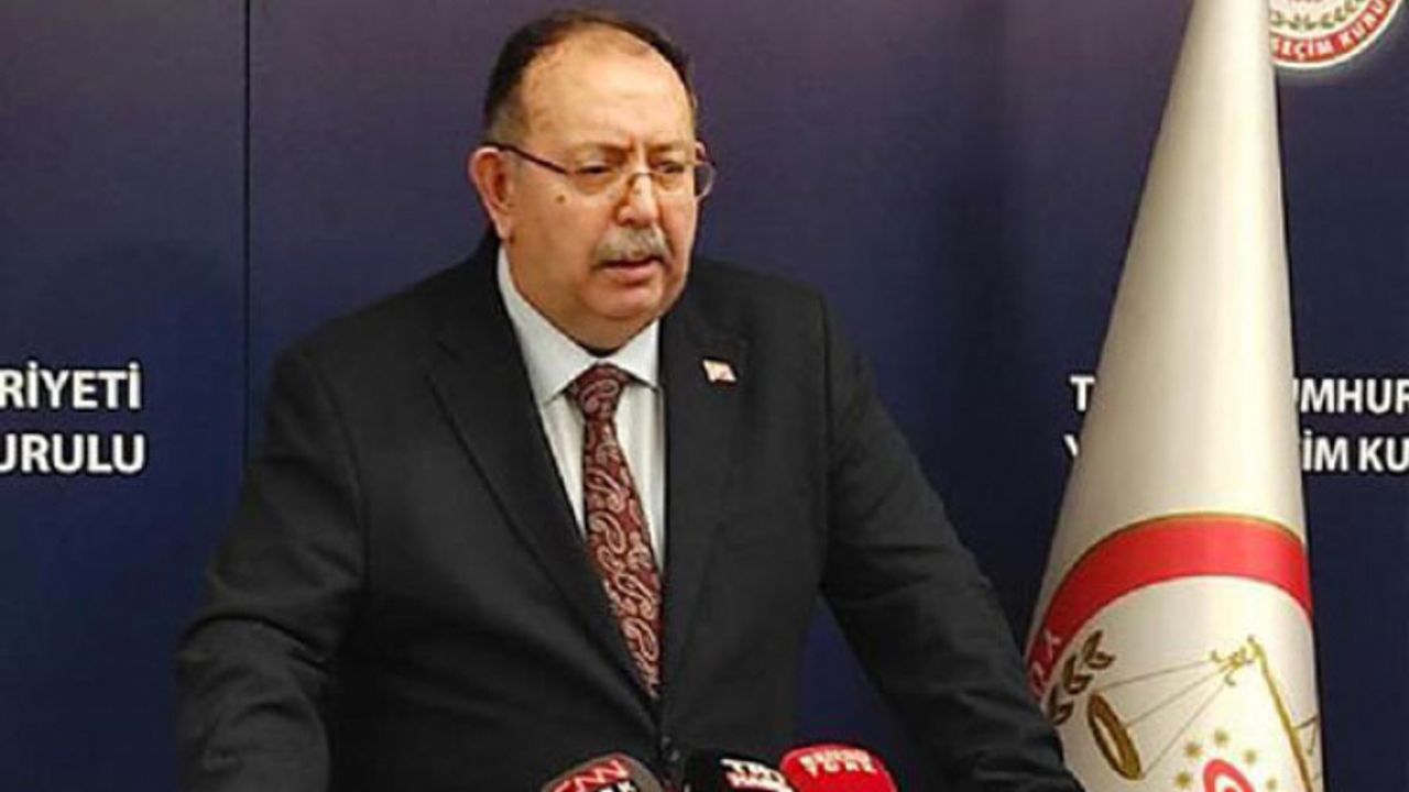 YSK Başkanı Ahmet Yener, Cumhurbaşkanlığı yarışına katılacak dört adayı açıkladı