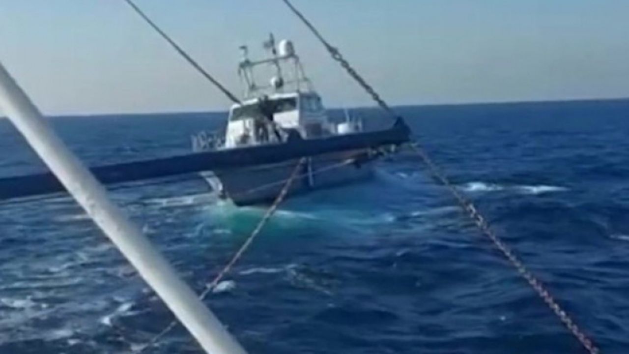 Yunanistan'dan Türk balıkçı teknelerine taciz