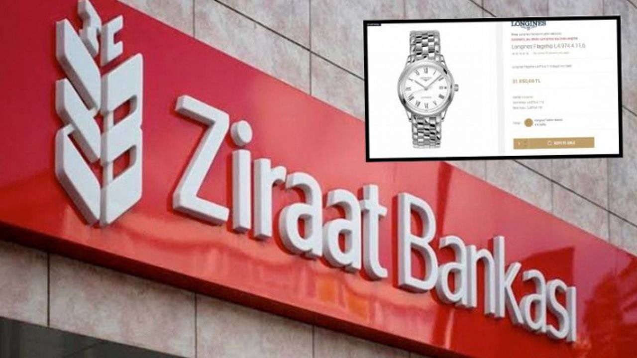 Ziraat Bankası personeli kendisine hediye edilen 31 bin lira değerindeki saatleri internette satışa çıkardı