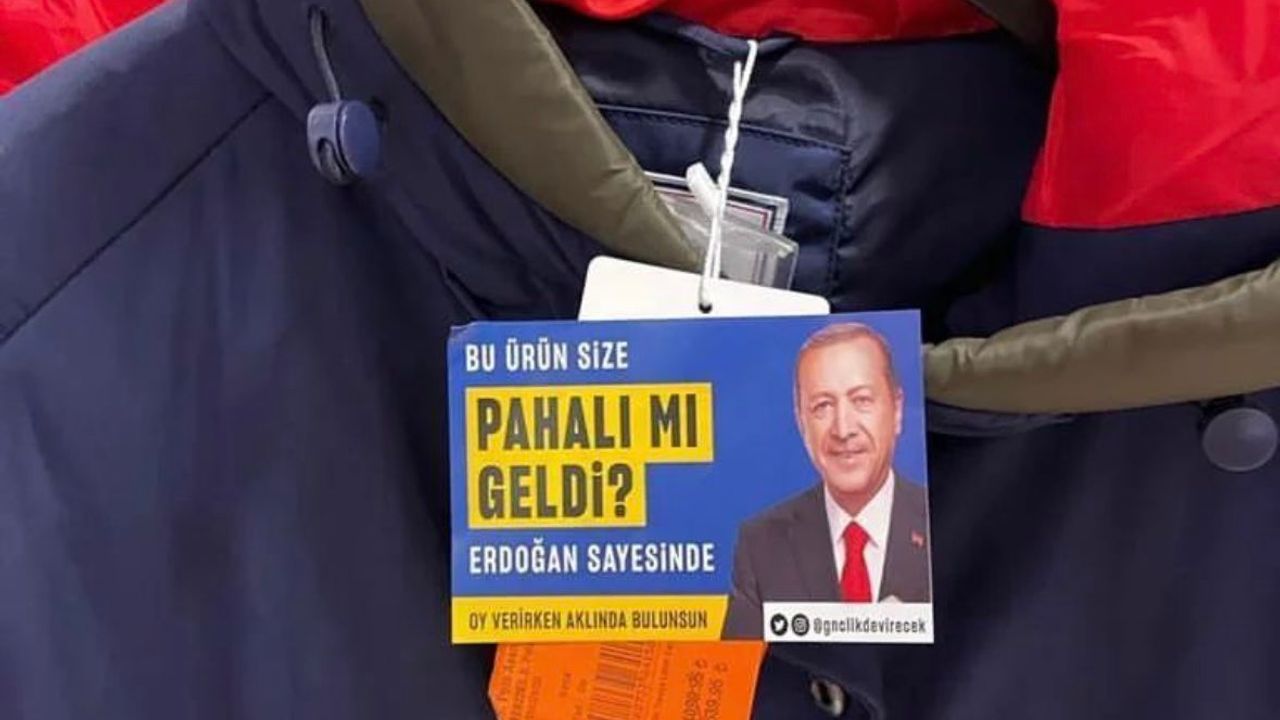 Erdoğan etiketlerini tasarlayan isim gözaltına alındı