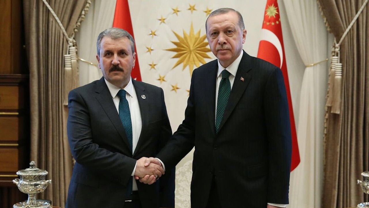 Erdoğan ile BBP Lideri Destici bir araya geldi!