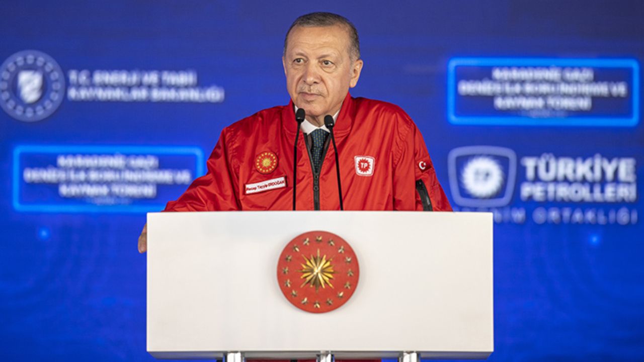 Erdoğan, Karadeniz Gazı'nda meşaleyi yaktı!