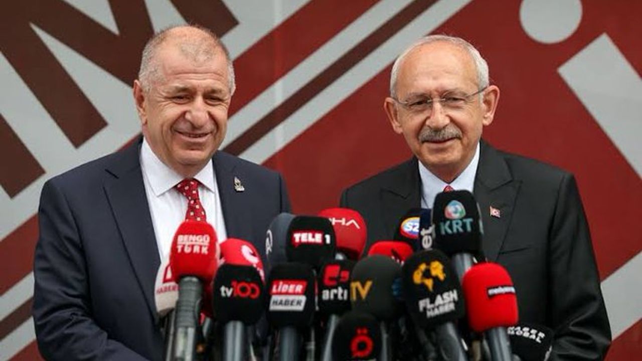 Zafer Partisi Başkanı Ümit Özdağ Kemal Kılıçdaroğlu'na desteğini açıkladı