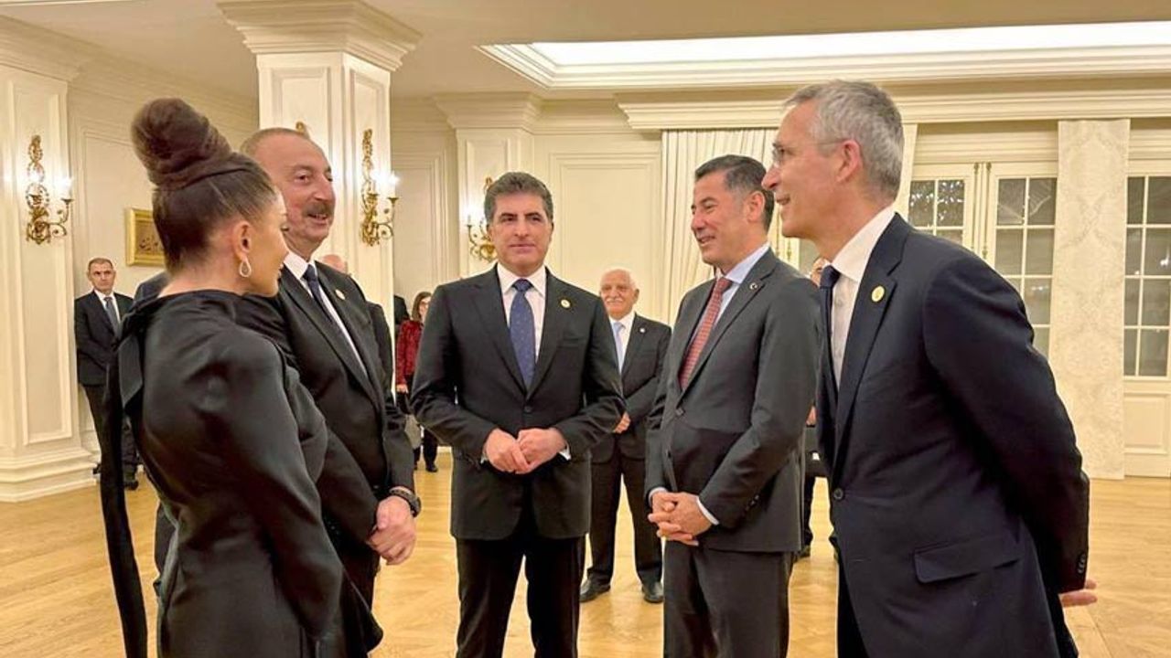 Aliyev, Sinan Oğan, Barzani, Stoltenberg aynı karede yer aldı