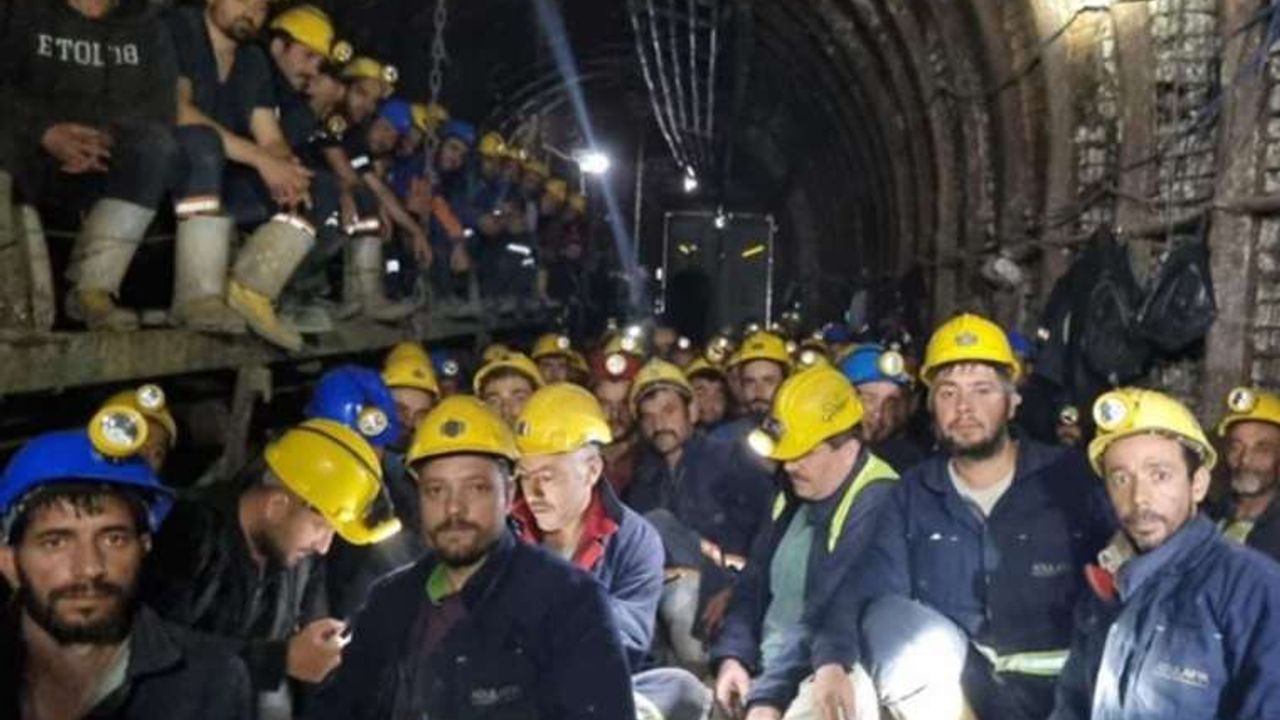 Grev bu kez yeraltında! Maden işçileri haklarını istiyor
