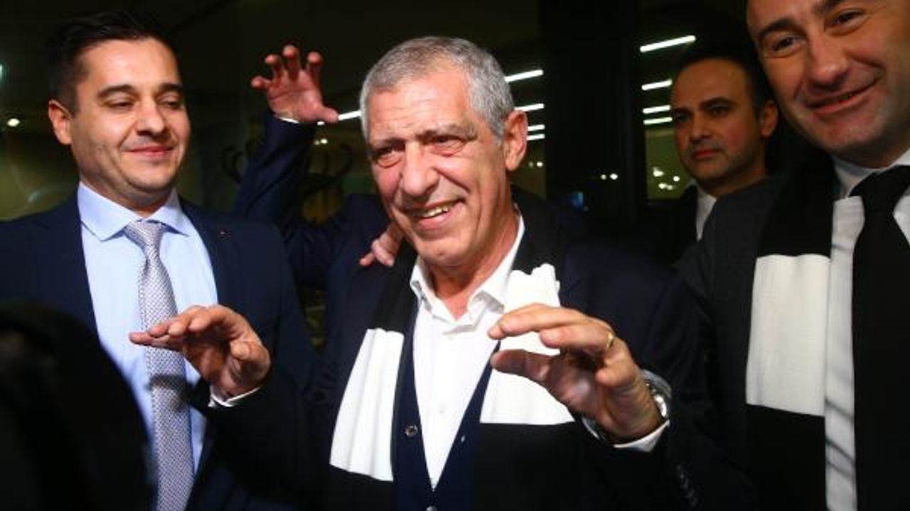 Beşiktaş’ın yeni teknik direktörü Fernando Santos İstanbul'da!