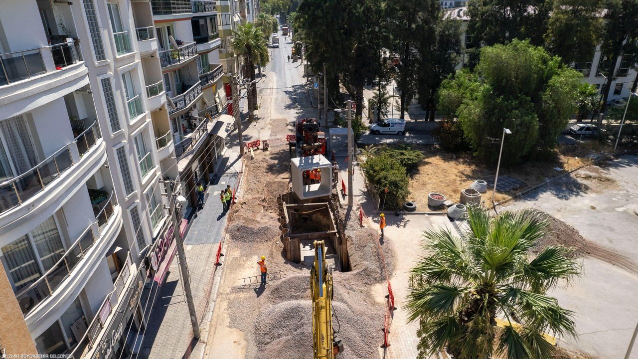 Bayraklı ve Konak’ta taşkın sorunu bitiyor: İzmir’in merkezinde 110 Milyon euroluk altyapı atağı