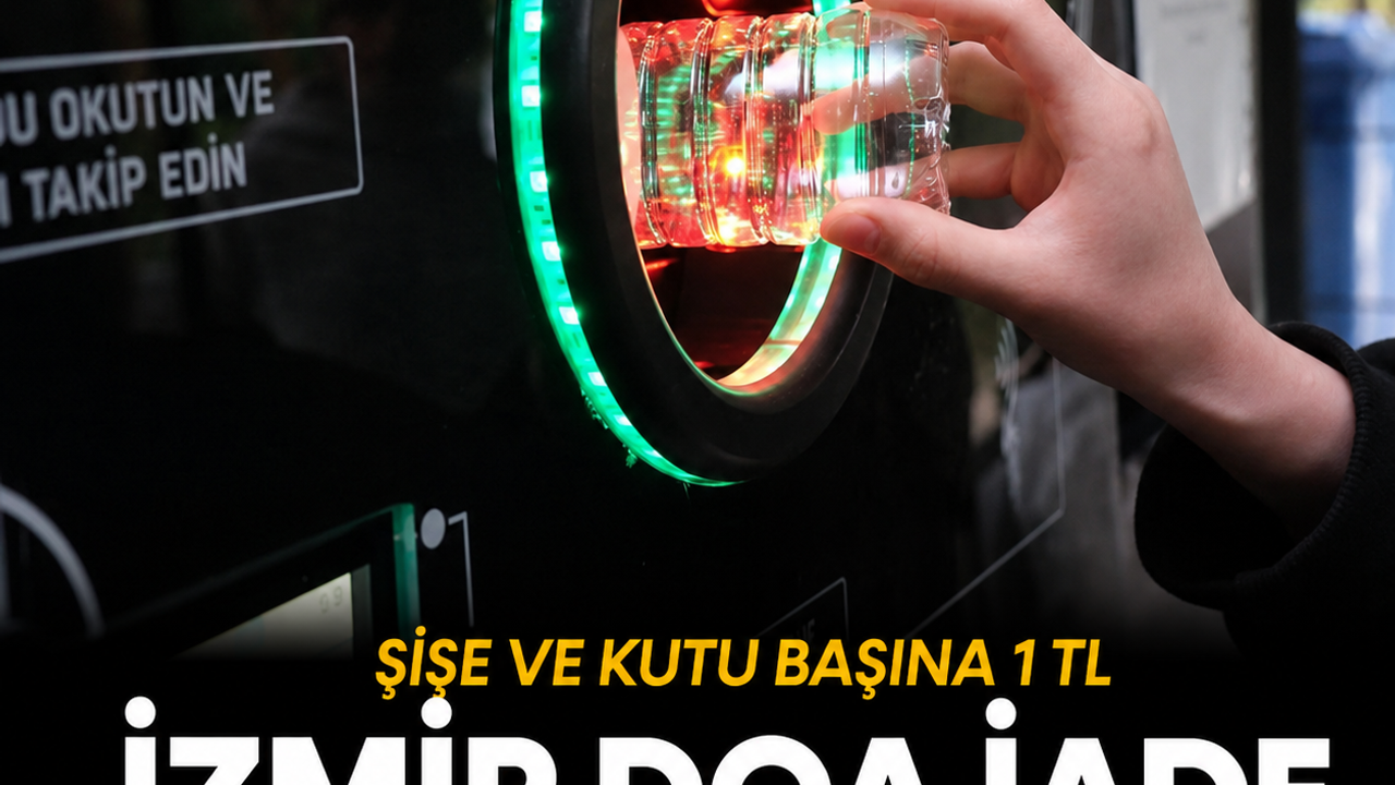 İzmir depozito iade makineleri nerede? En yakın DOA noktaları