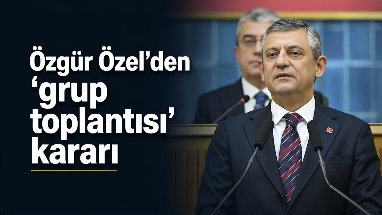 Özgür Özel grup toplantısını Eskişehir'de yapacak