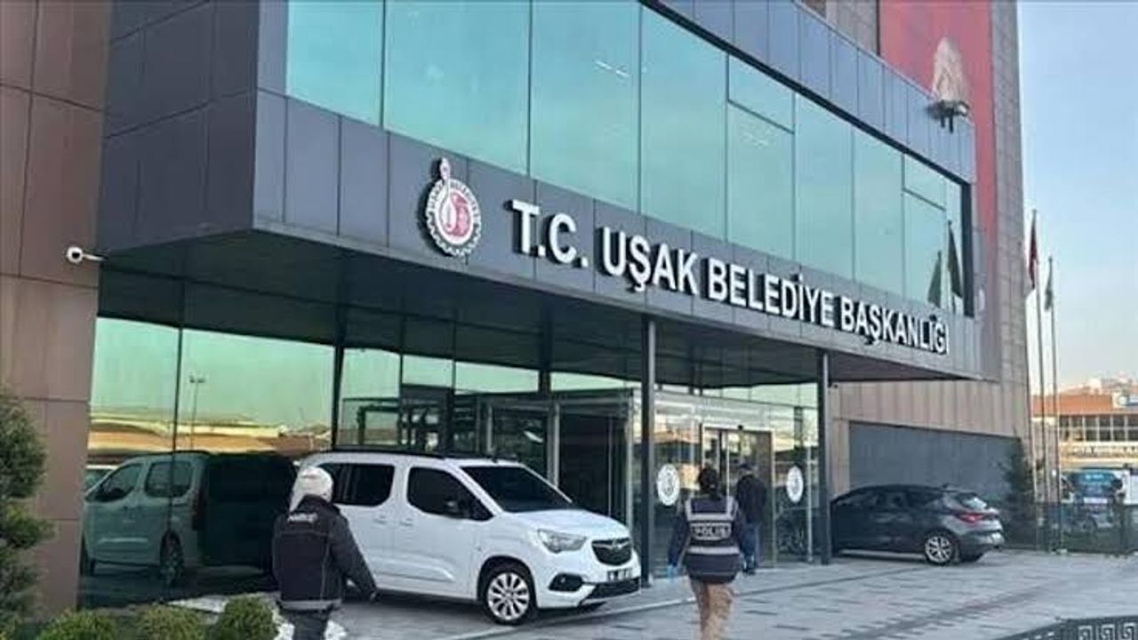 Uşak'ta belediye çalışanlarına operasyon: 16,8 milyon liralık kamu zararı iddiası!