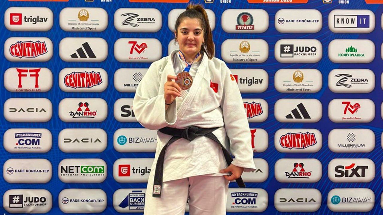 İzmirli milli judocu Sema Mete Avrupa Kupası’nda bronz kazandı