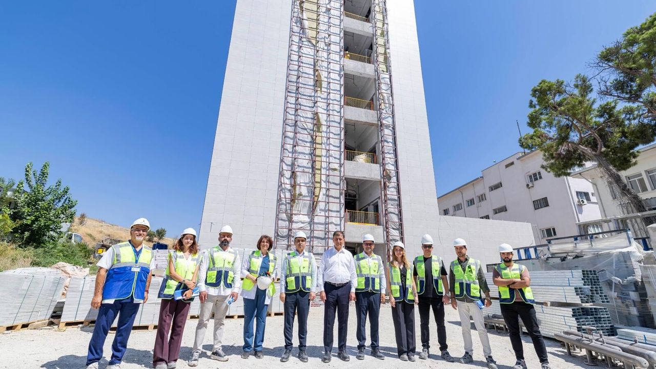 Eşrefpaşa Hastanesi'nin yeni binası tamamlanacak