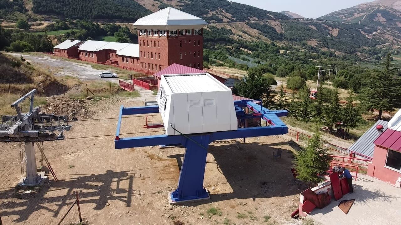 Bozdağ Kayak Merkezi'nde kış turizmi hazırlıkları başladı