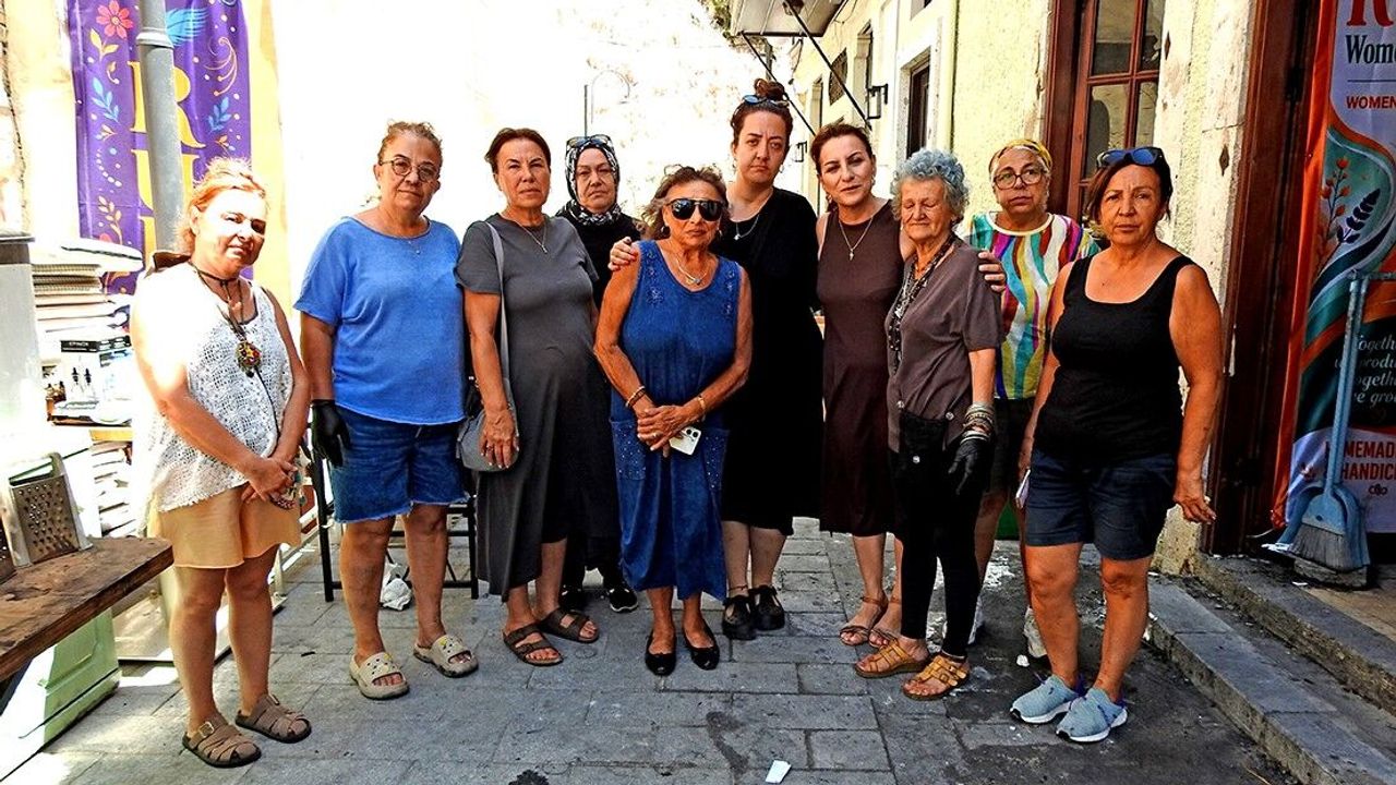 Çeşme’de kadın kooperatifinde yangın: Üyeler destek bekliyor
