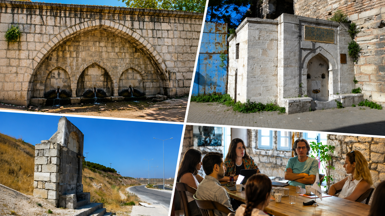 Çeşme'de Tarihi Çeşmeler Restorasyon Projesi Başlatıldı