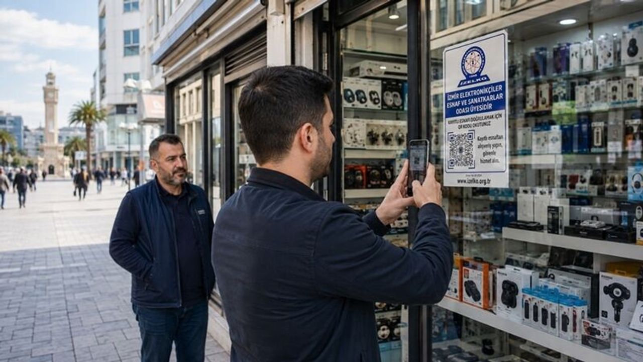 İzmir'de elektronikçi esnafına 'Dijital Mühür' dönemi başladı