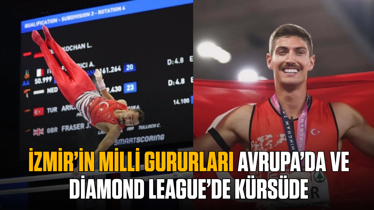 İzmirli milli sporcular Avrupa ve Diamond League'de başarı kazandı