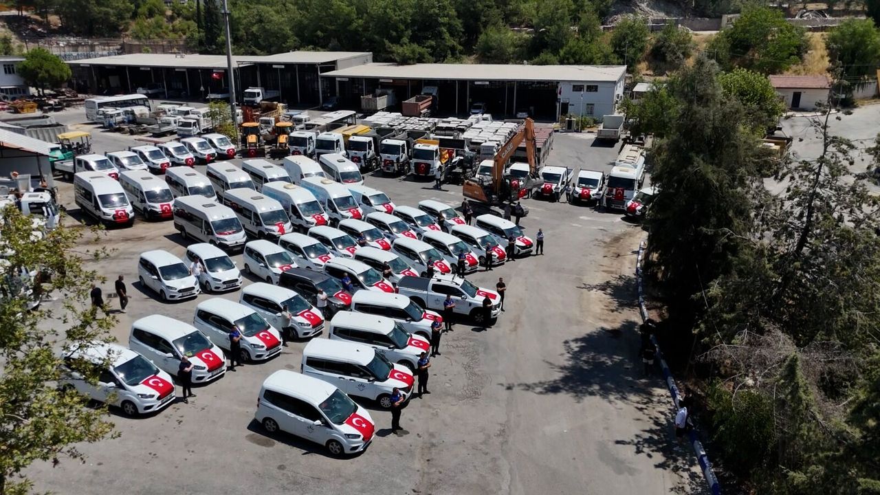Karabağlar Belediyesi iki yılda 87 aracı filosuna kattı