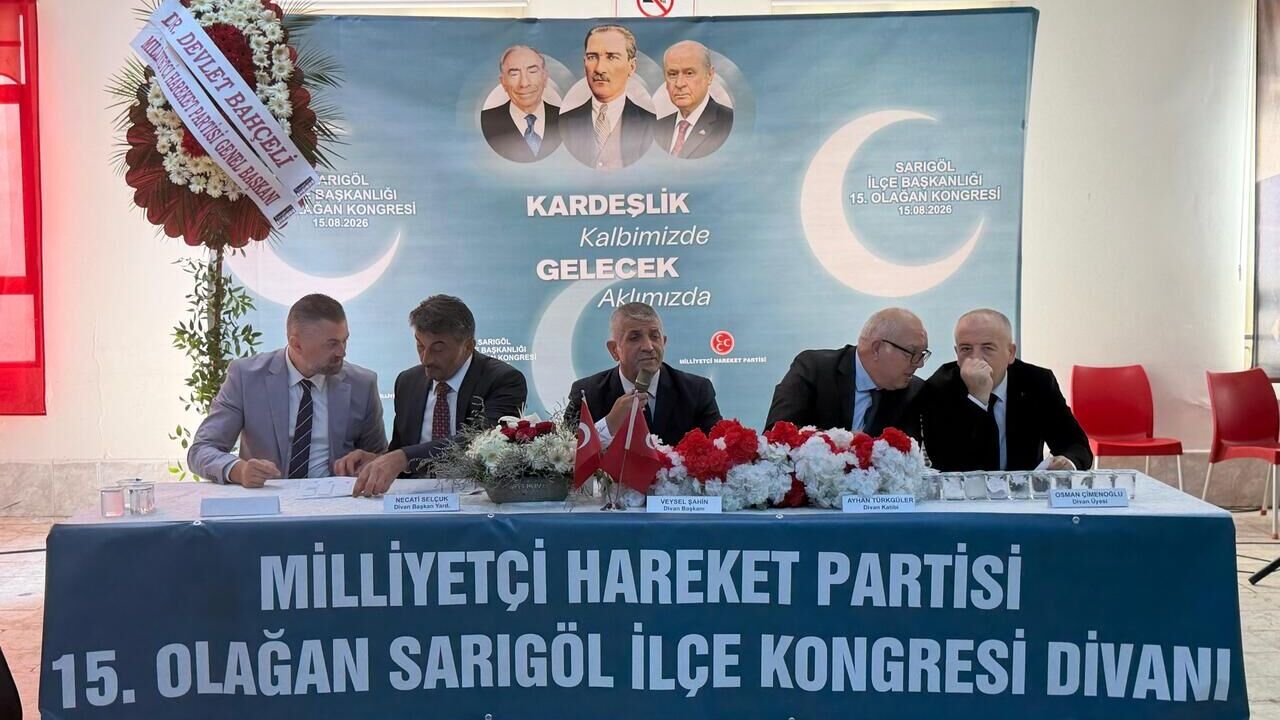 MHP'li Şahin Manisa'da partililere seslendi: "Terörsüz Türkiye gelecek binyılımızın dayanağıdır"