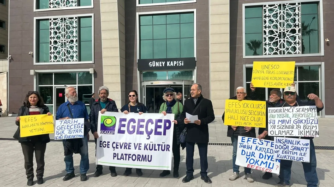 EGEÇEP, Efes Karşılama Merkezi Nedeniyle Suç Duyurusunda Bulundu