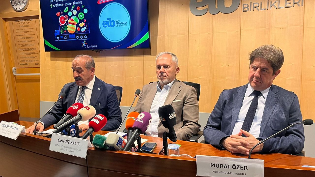 İzmir tarım ihracatı 136 ülkeye ulaştı, 3 milyar dolarlık başarı