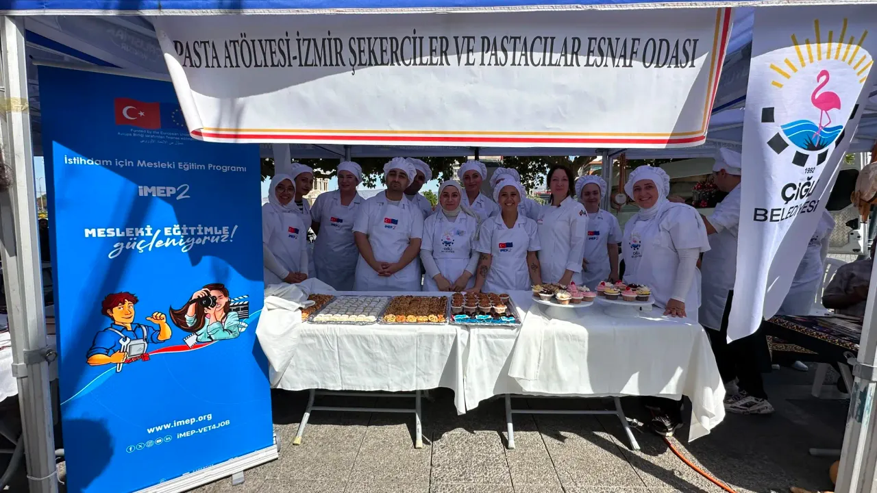 Çiğli meslek kursiyerleri Ahilik Haftası'nda becerilerini sergiledi