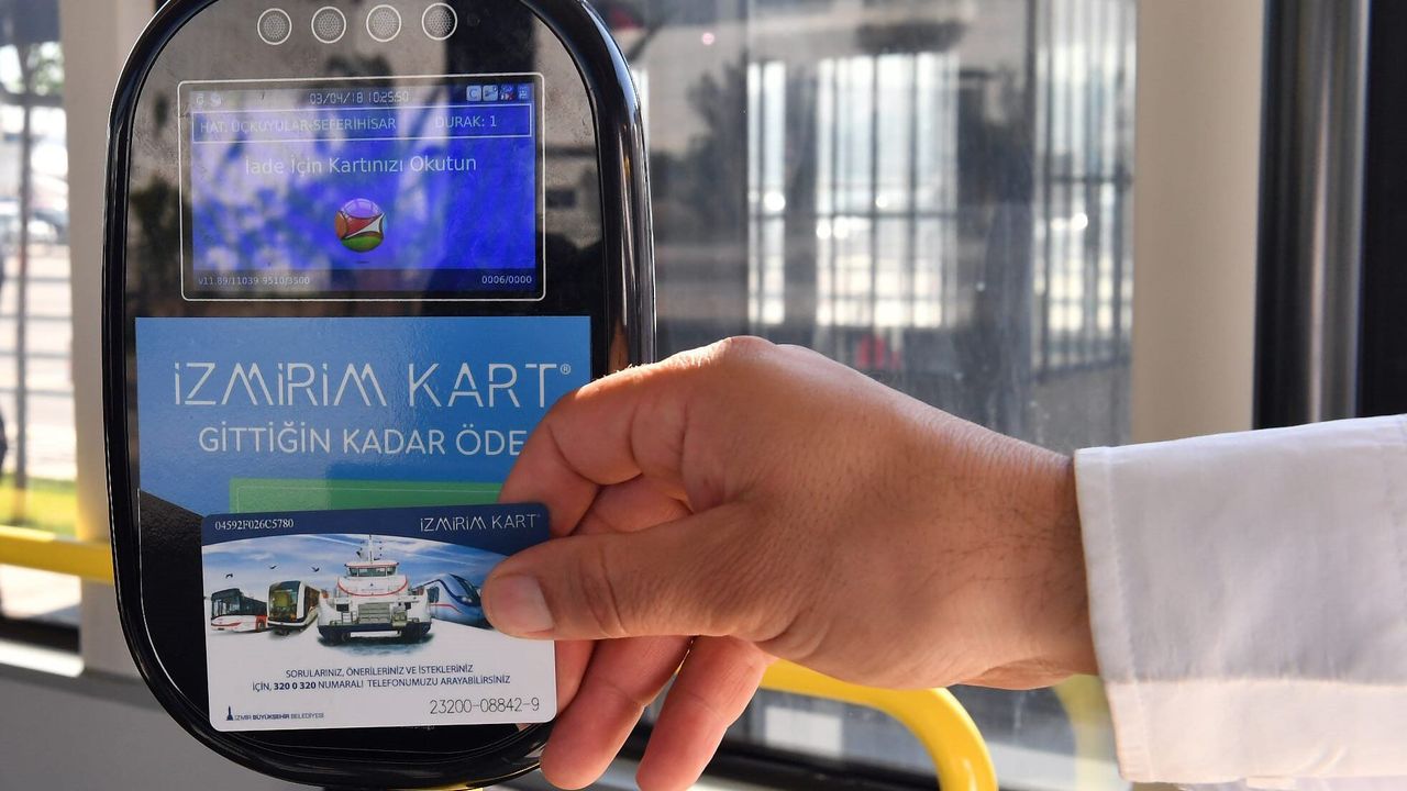 İzmirim Kart altyapısı yenileniyor: Temassız ödemede yeni adım