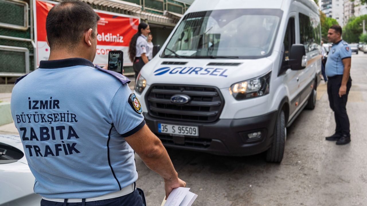 İzmir’de servislerde öğrenci güvenliği için sıkı denetim