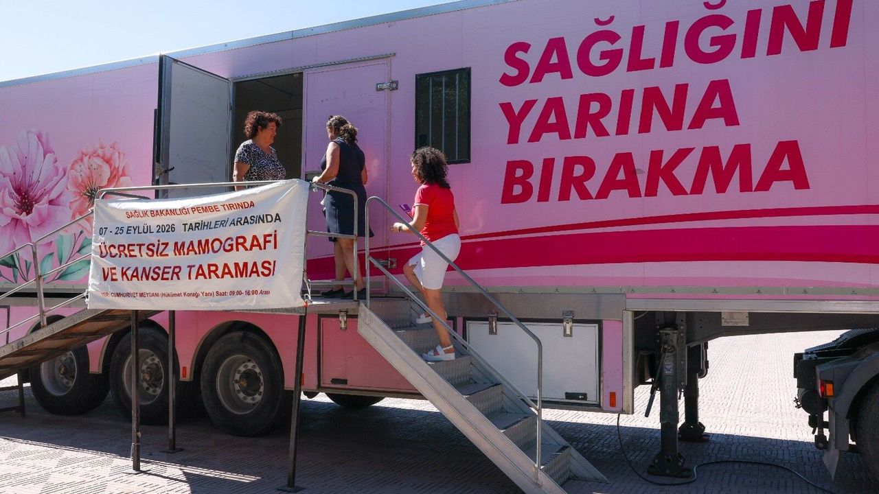 Pembe Prenses Aliağa’da: Kanser taramaları ücretsiz yapılacak
