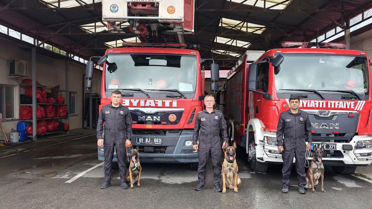 Trabzon'da Arama Kurtarma Köpekleri İçin Eğitim Üssü Açıldı