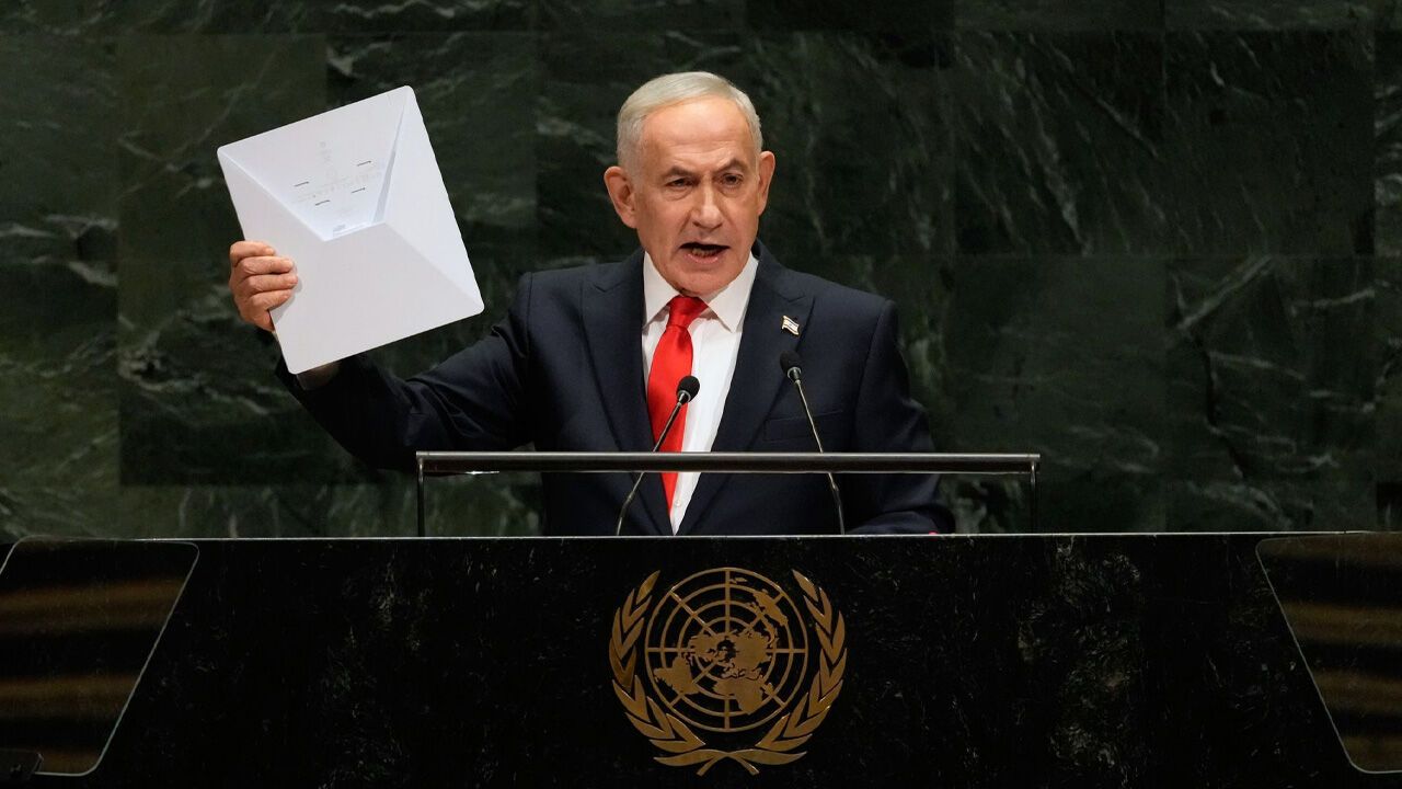 Gazze kasabı Netanyahu'nun BM'deki konuşmasını dinlemeyen 77  'onurlu' ülke belli oldu