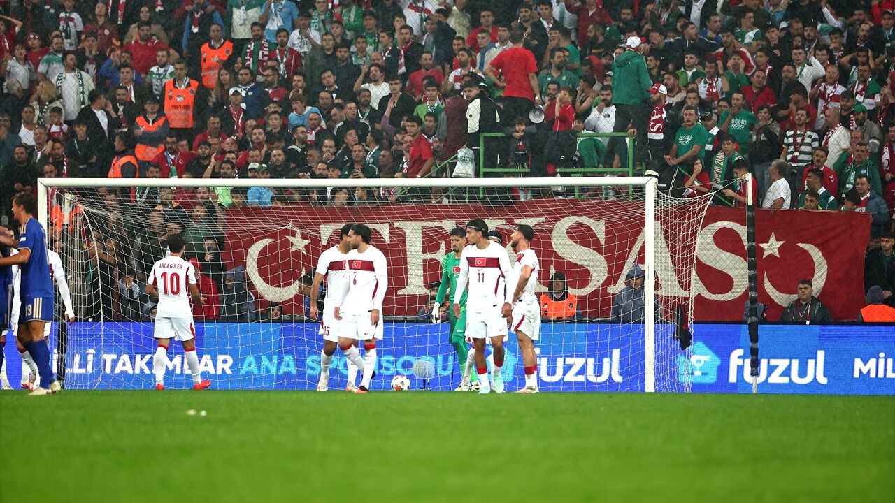 Türkiye, UEFA Uluslar Ligi'nde İtalya'ya 4-1 mağlup oldu