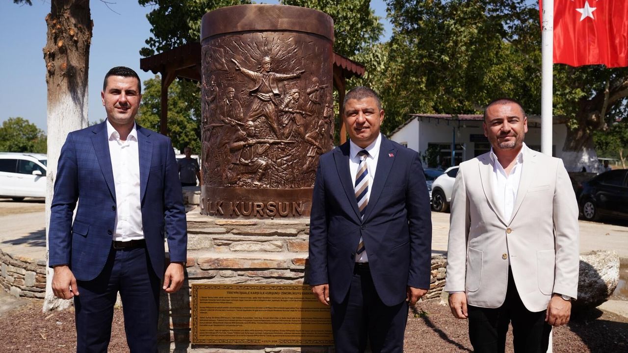 Tire’de Milli Mücadele’nin hafızası İlk Kurşun Anıtı’yla yaşatılacak