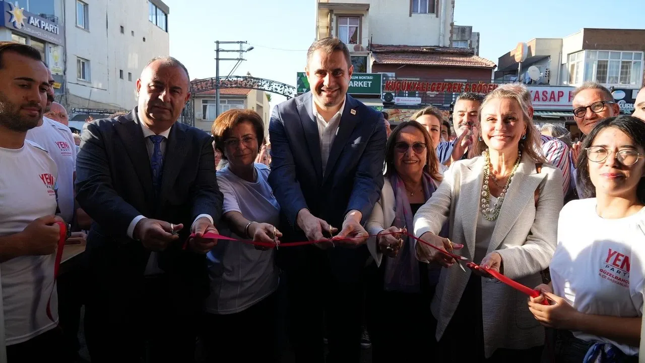 YENİ Parti Güzelbahçe İlçe Başkanlığı açıldı: “Önümüzde iktidar var”