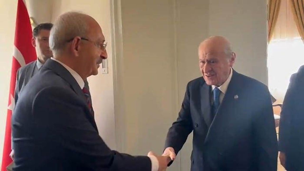 Meclis'te Kılıçdaroğlu ve Bahçeli görüştü