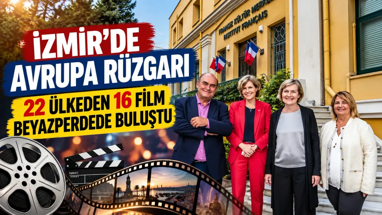 İzmir’de Avrupa rüzgarı: 22 ülkeden 16 film beyazperdede buluştu