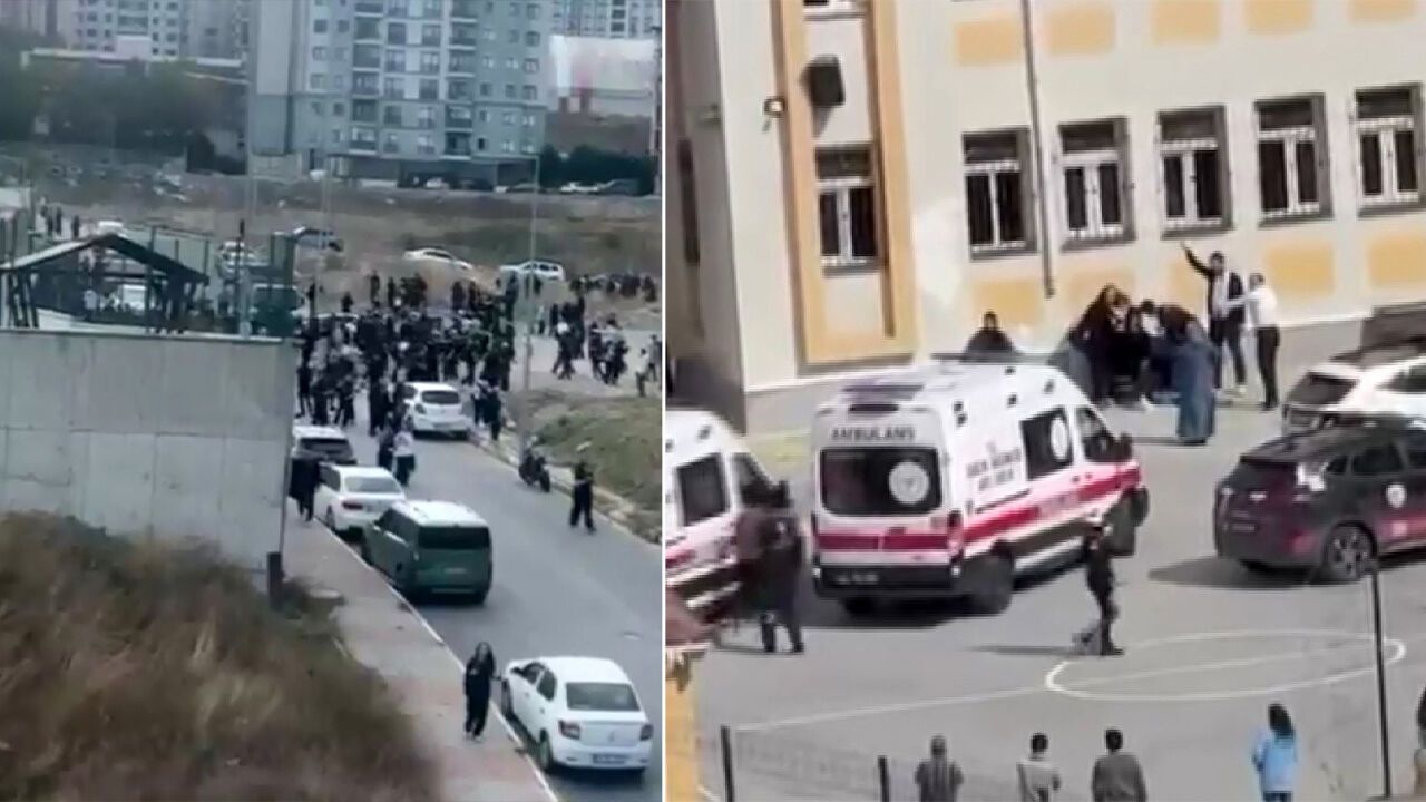 Esenyurt’ta okulda bıçaklı saldırı: 2 öğrenci hastaneye kaldırıldı