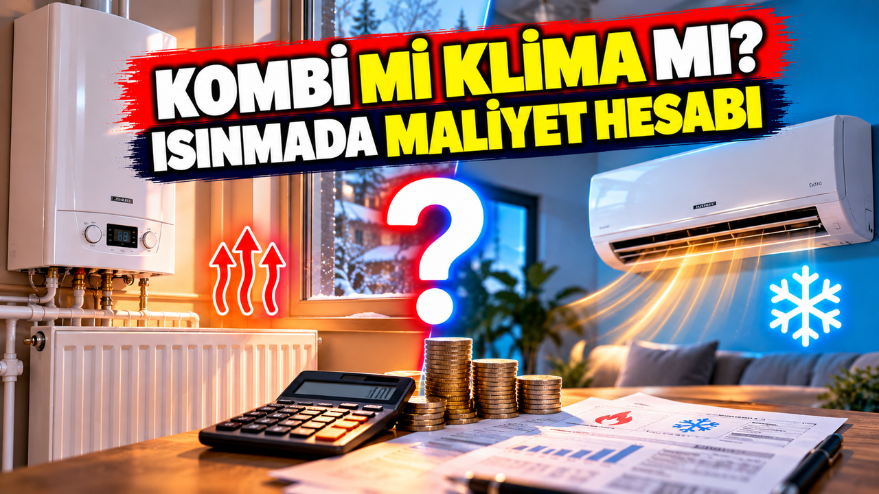 Kombi mi Klima mı? Isınmada Maliyet Hesabı