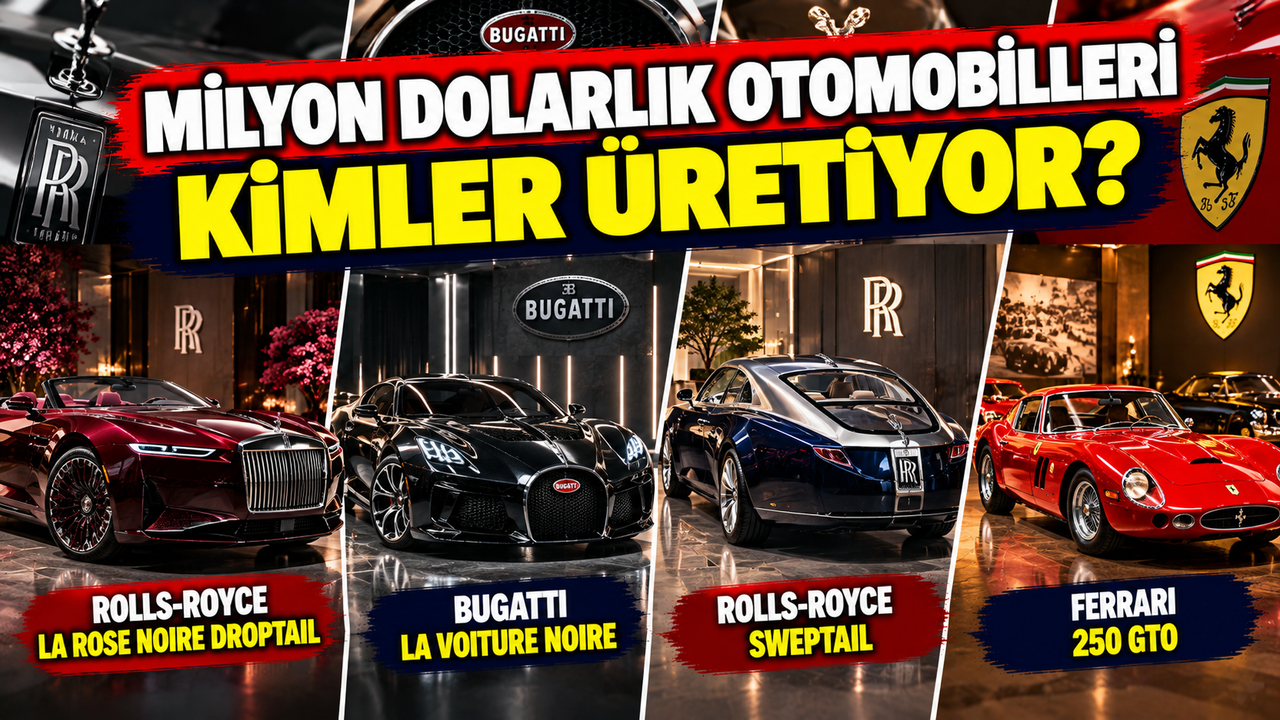Milyon Dolarlık Otomobilleri Kimler Üretiyor?