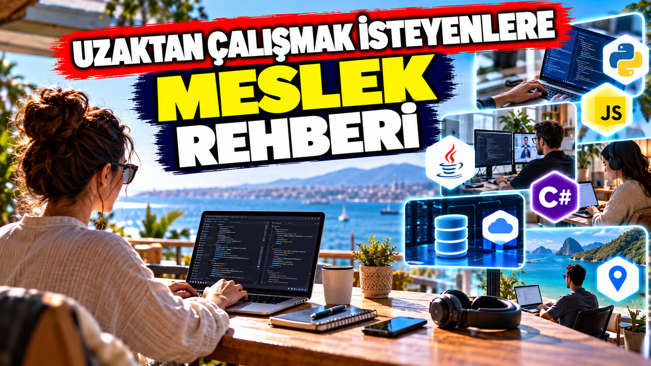 Uzaktan Çalışmak İsteyenlere Meslek Rehberi