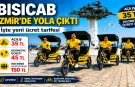 Bisicab İzmir’de yola çıktı: İşte yeni ücret tarifesi