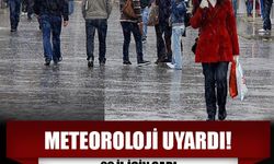 Meteoroloji'den 10 il için sağanak ve dolu yağışı uyarısı