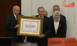 Cumhurbaşkanı Erdoğan TBMM'de yemin etti!