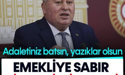 Cemal Enginyurt emekliye sabır dilenmesine isyan etti: Adaletiniz batsın, yazıklar olsun